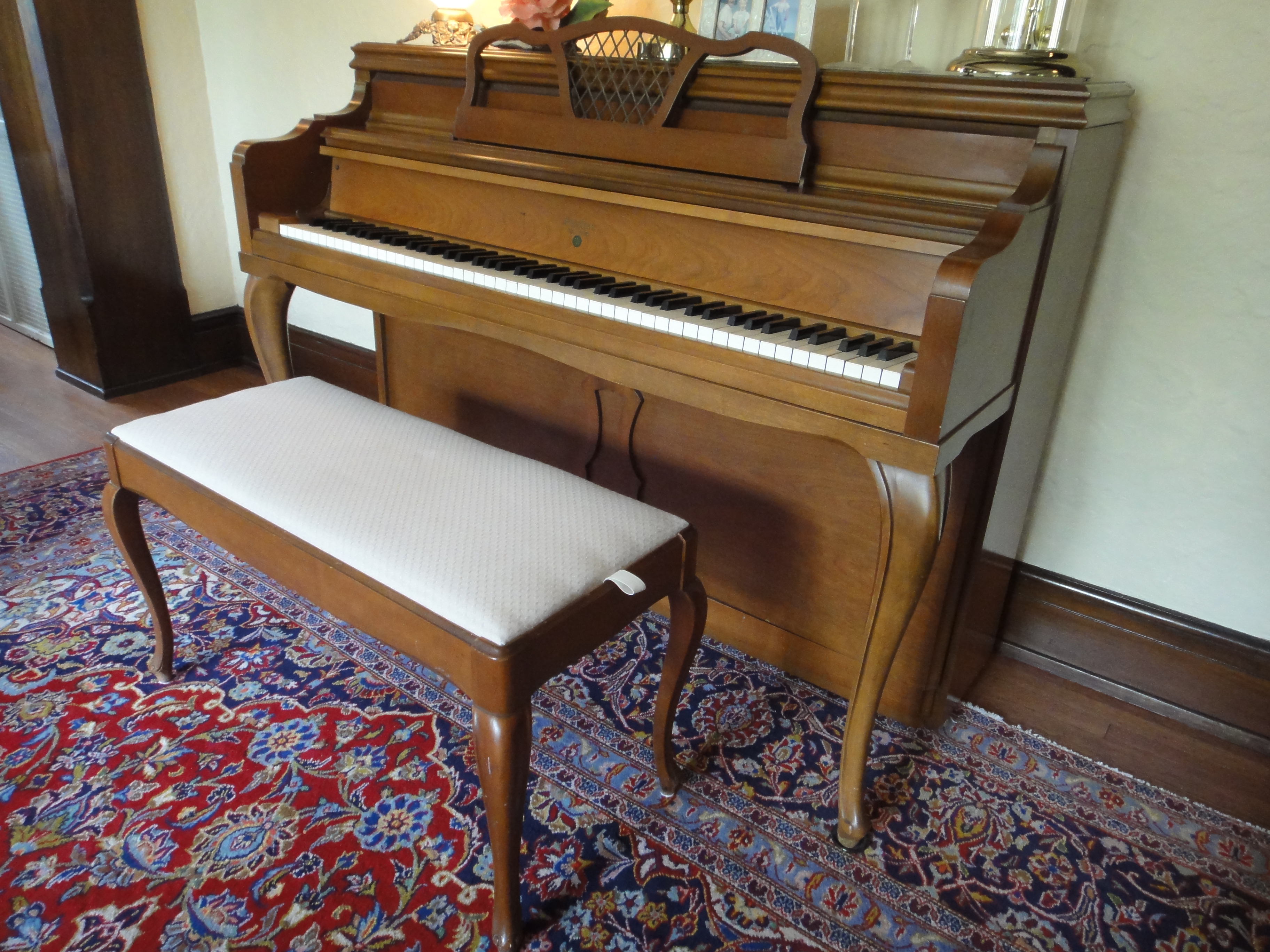 Fischer New York Piano & Bench