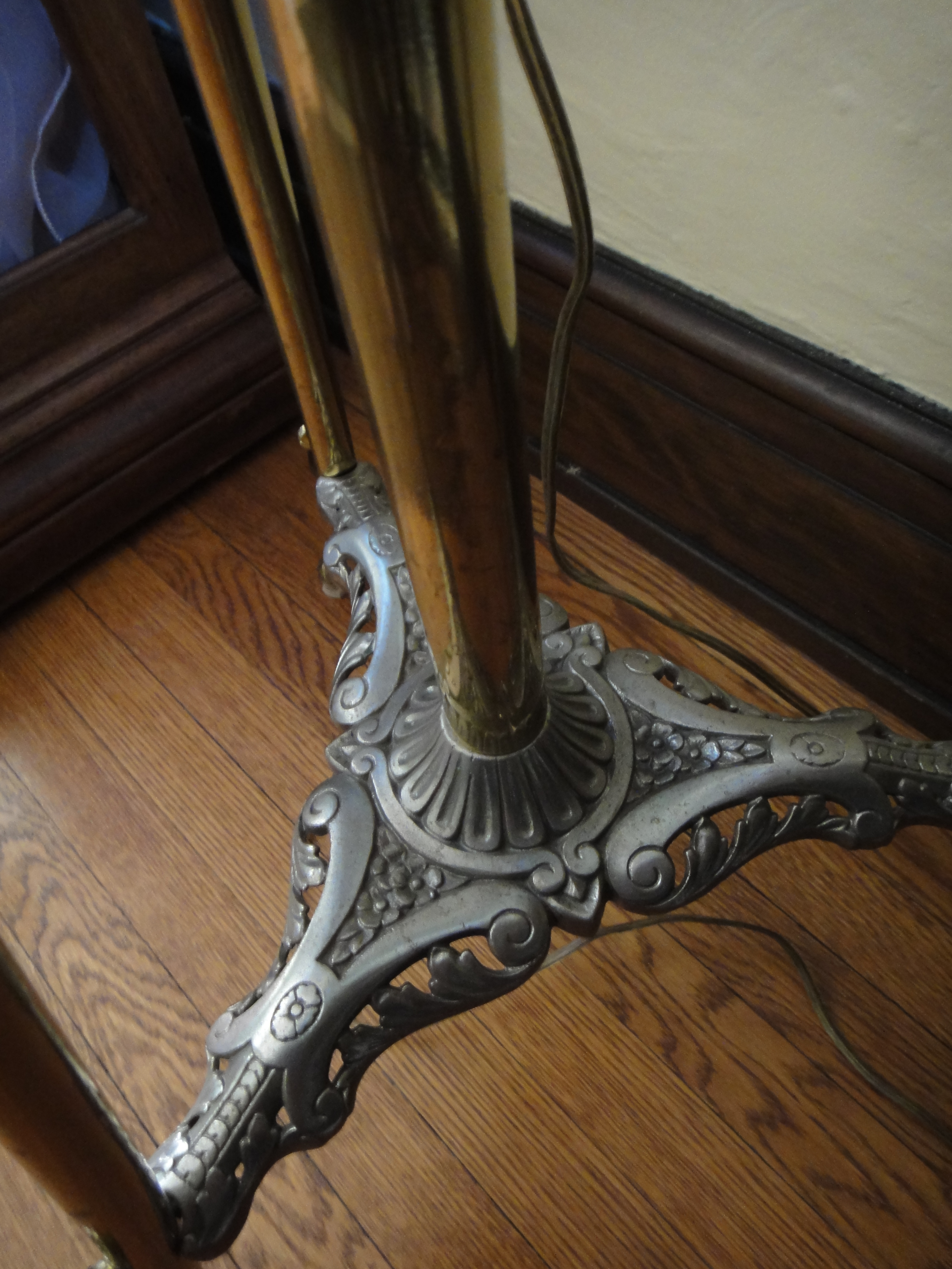 Antique Rochester Victorian Piano Floor Lamp
