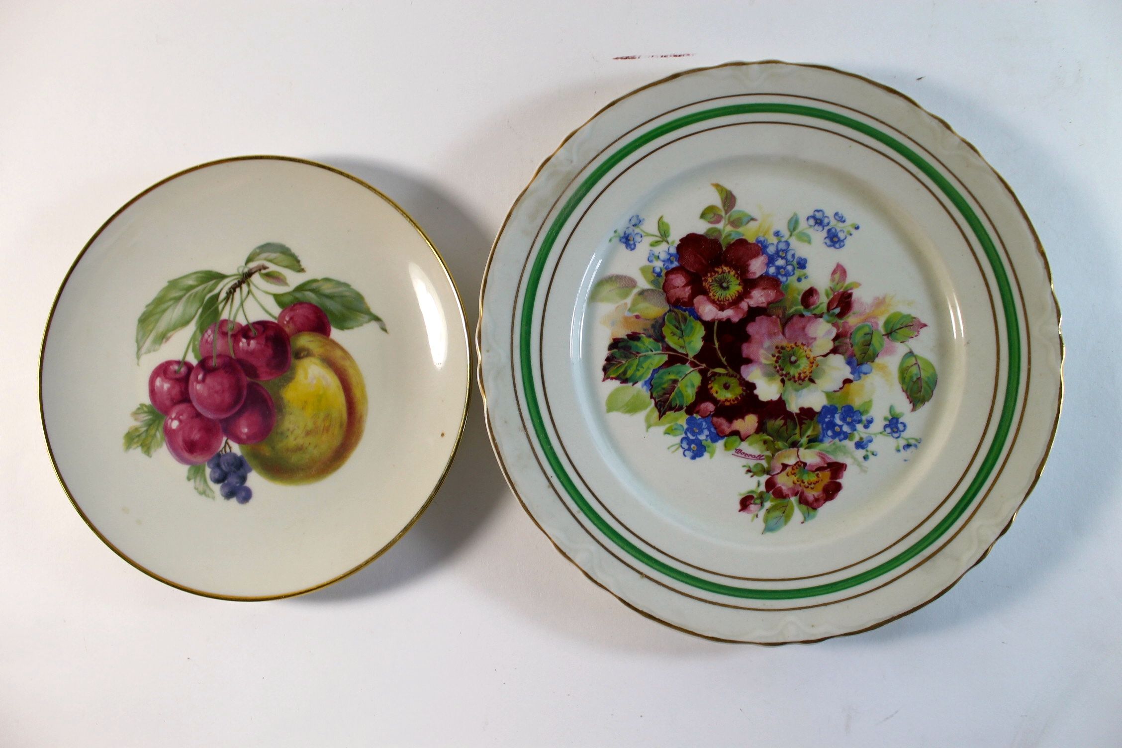 Assortment of Vintage China Plates