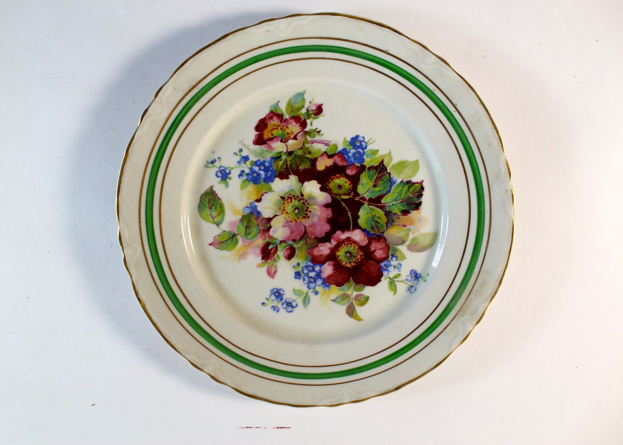 Assortment of Vintage China Plates