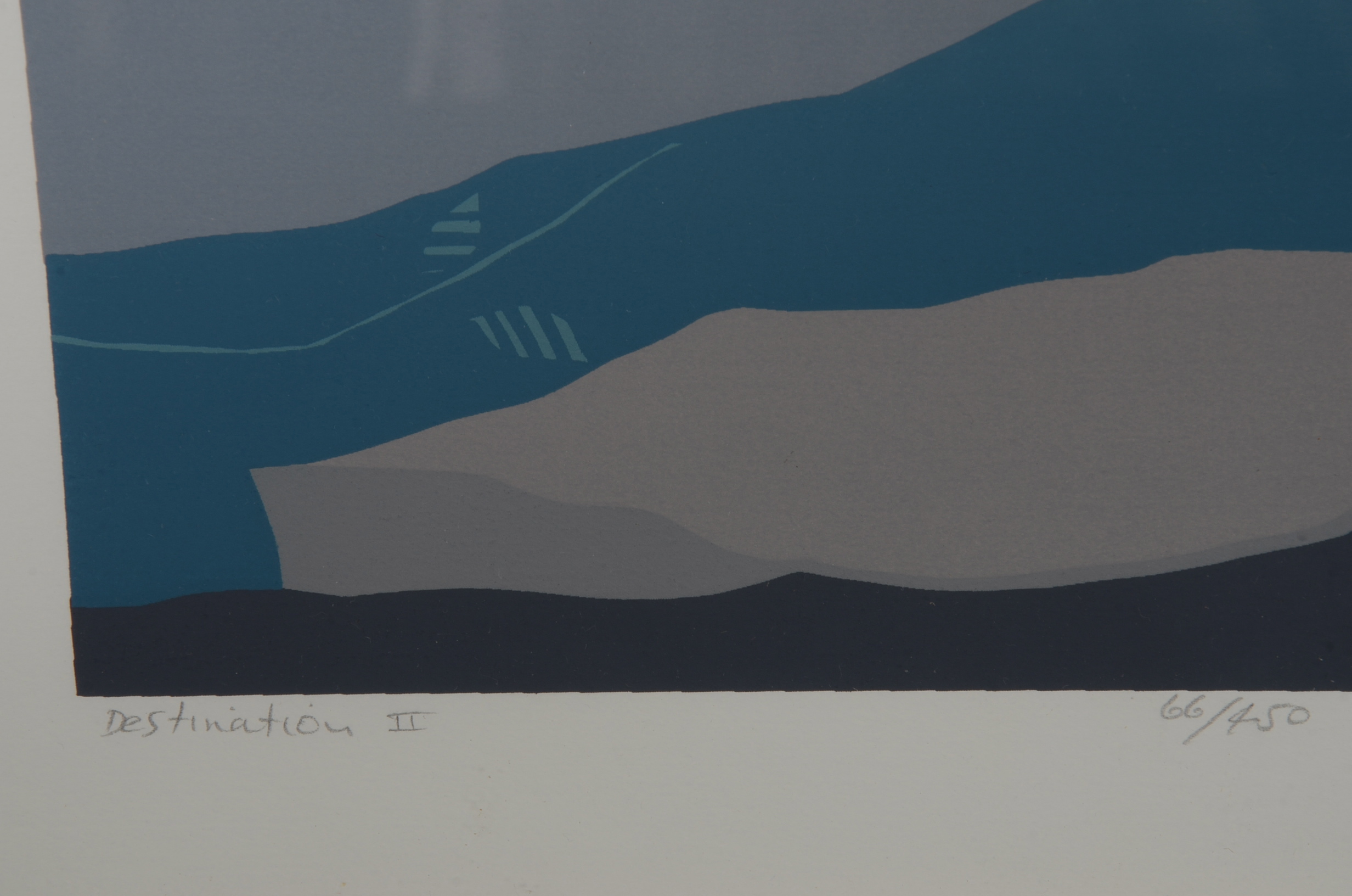 Trio of Framed Pastel Prints