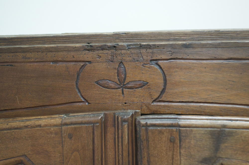 Antique Wormwood Cabinet