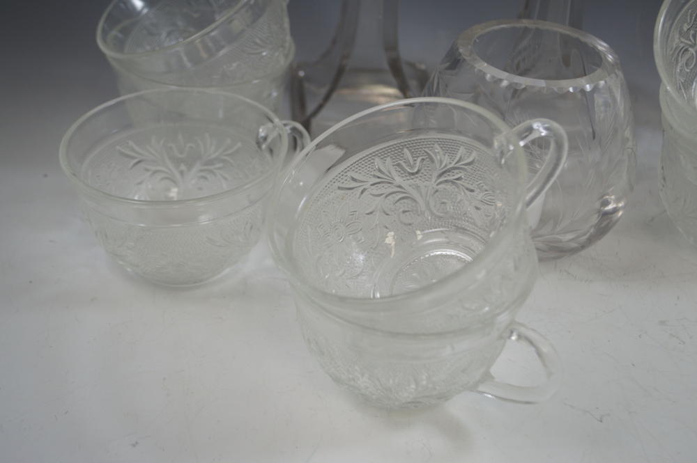 Lot of Glass Candle Holders and Cups
