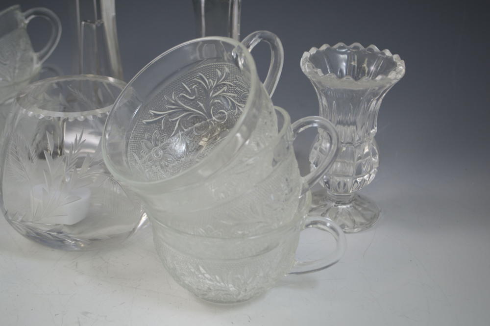 Lot of Glass Candle Holders and Cups