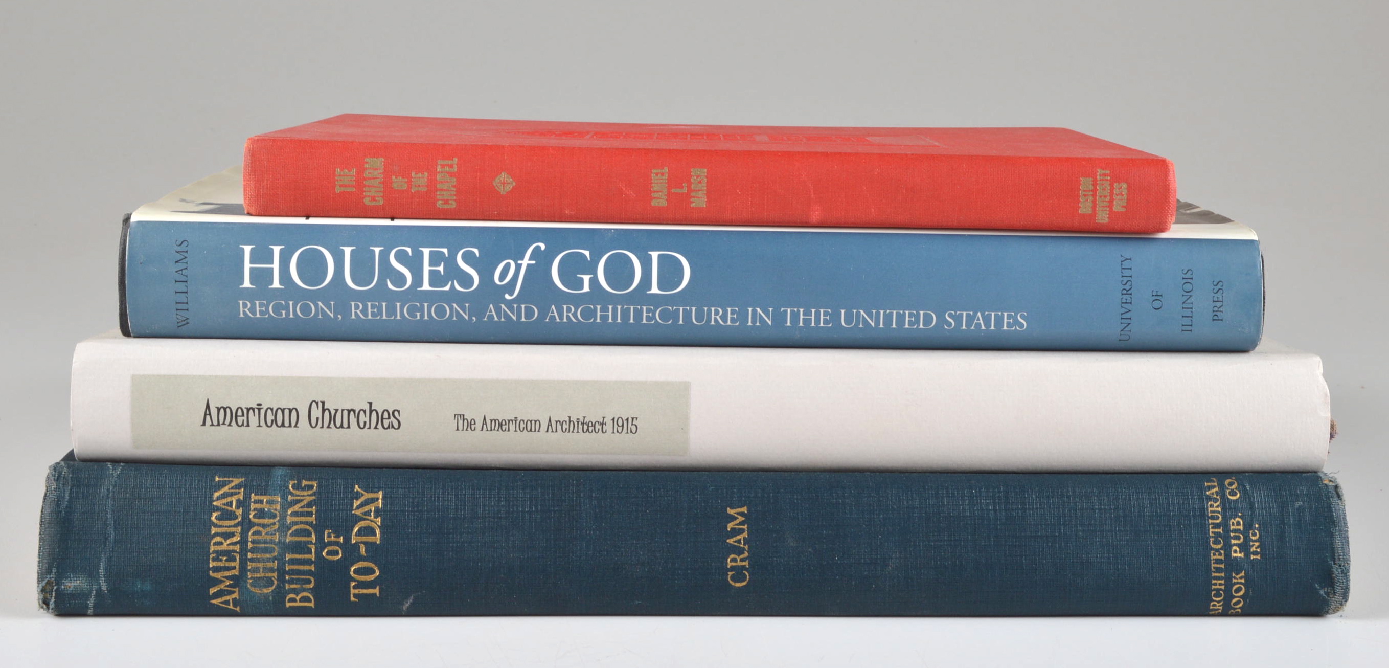 Group of Books About Ecclesiastical Architecture 