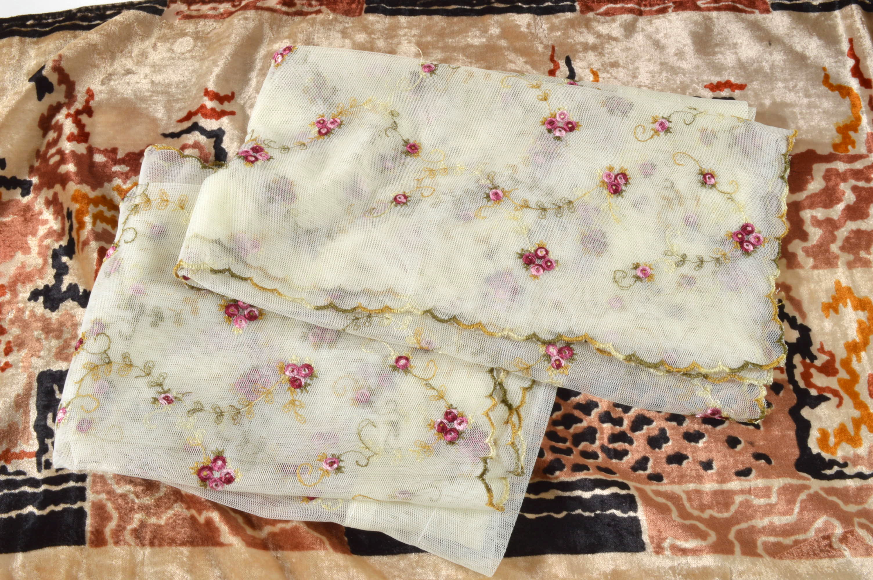 Wicker Laundry Basket, Window and Table Treatments