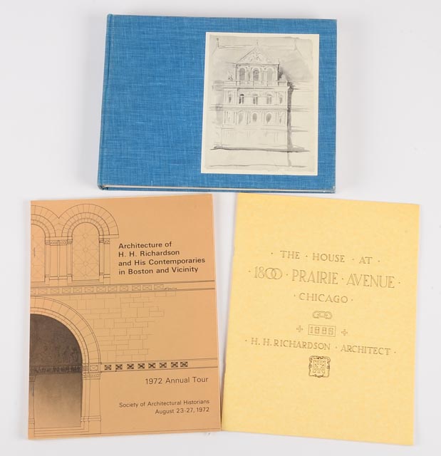 Architect H. H. Richardson, A Seven Book Compilation