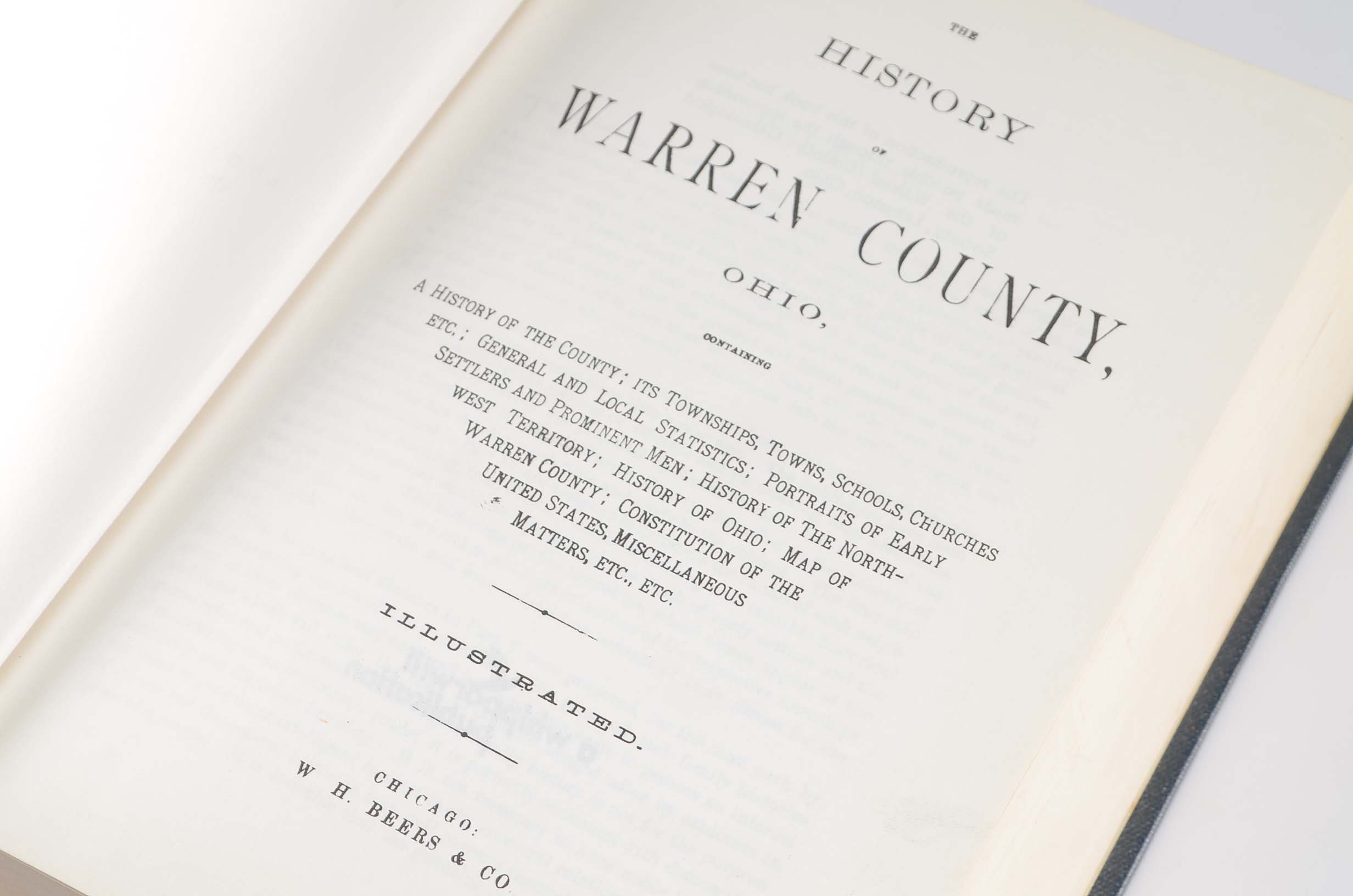 Books on Warren County