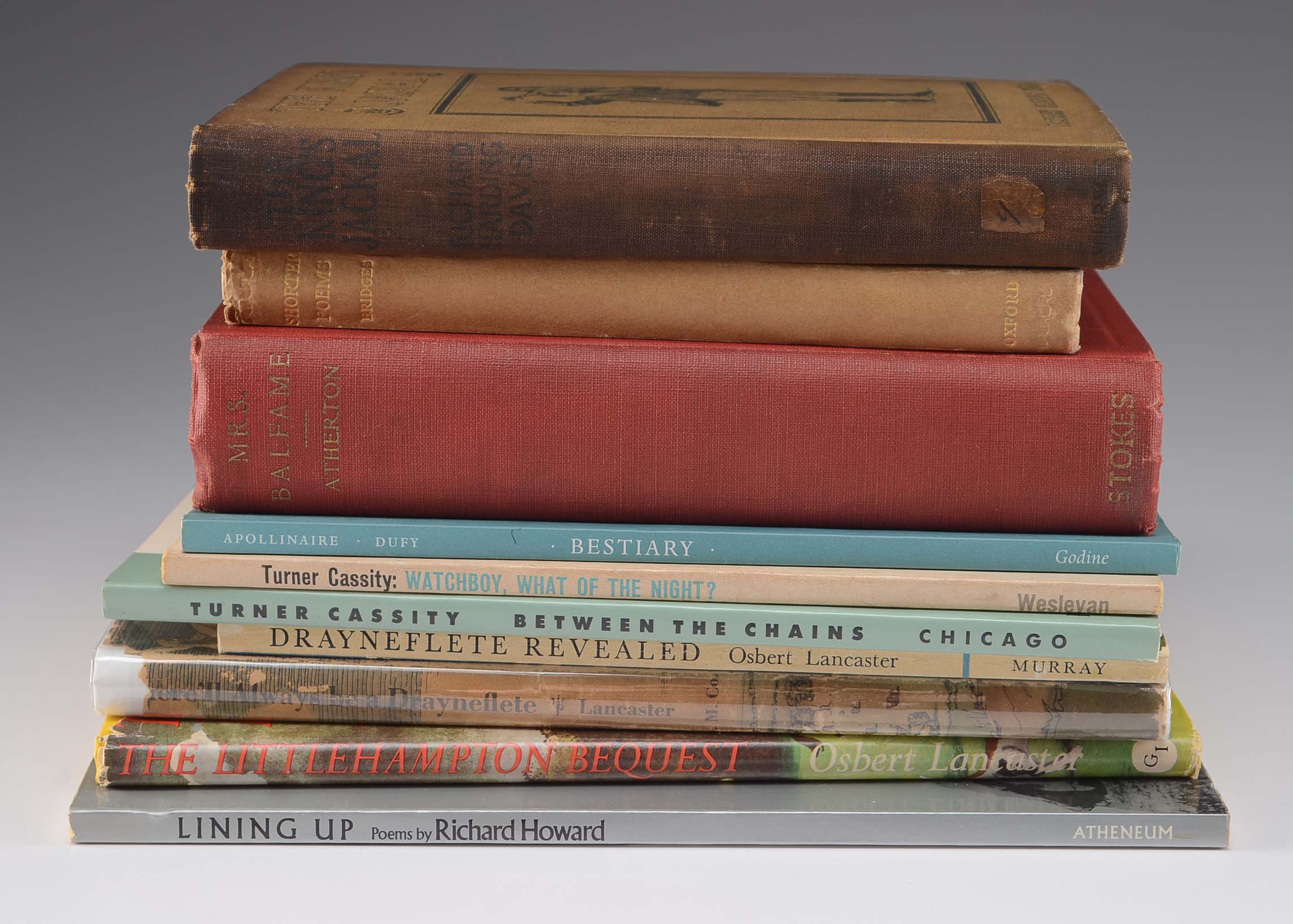 Mostly Vintage Novels and Books of Poetry 