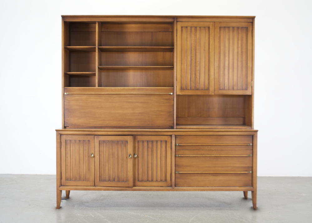 Poplar Mid Century Modern Media Cabinet