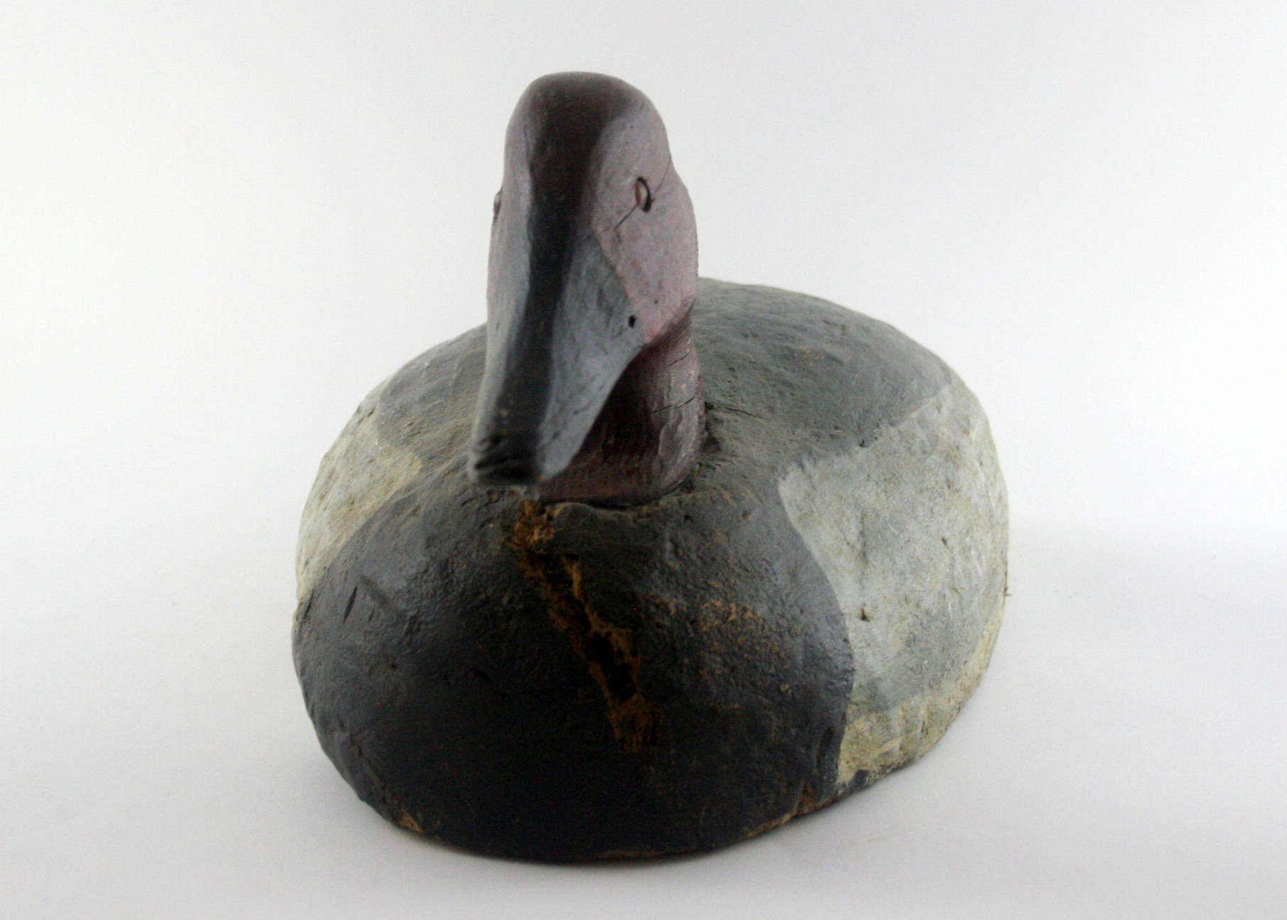 Vintage Hand-Carved Duck Decoy