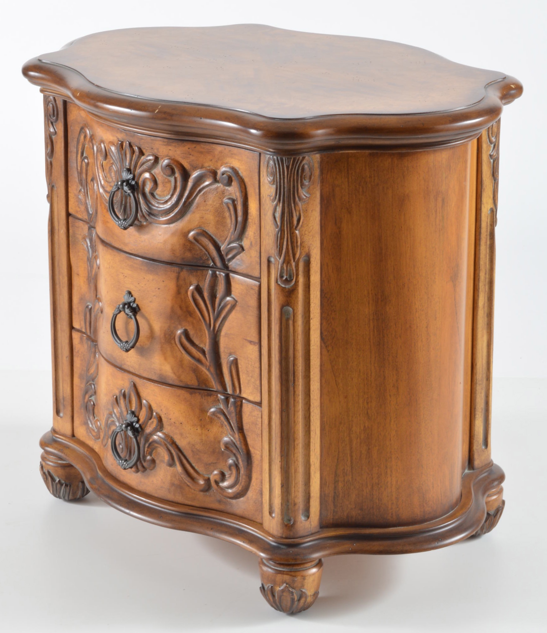 Schnadig Three Drawer Nightstand
