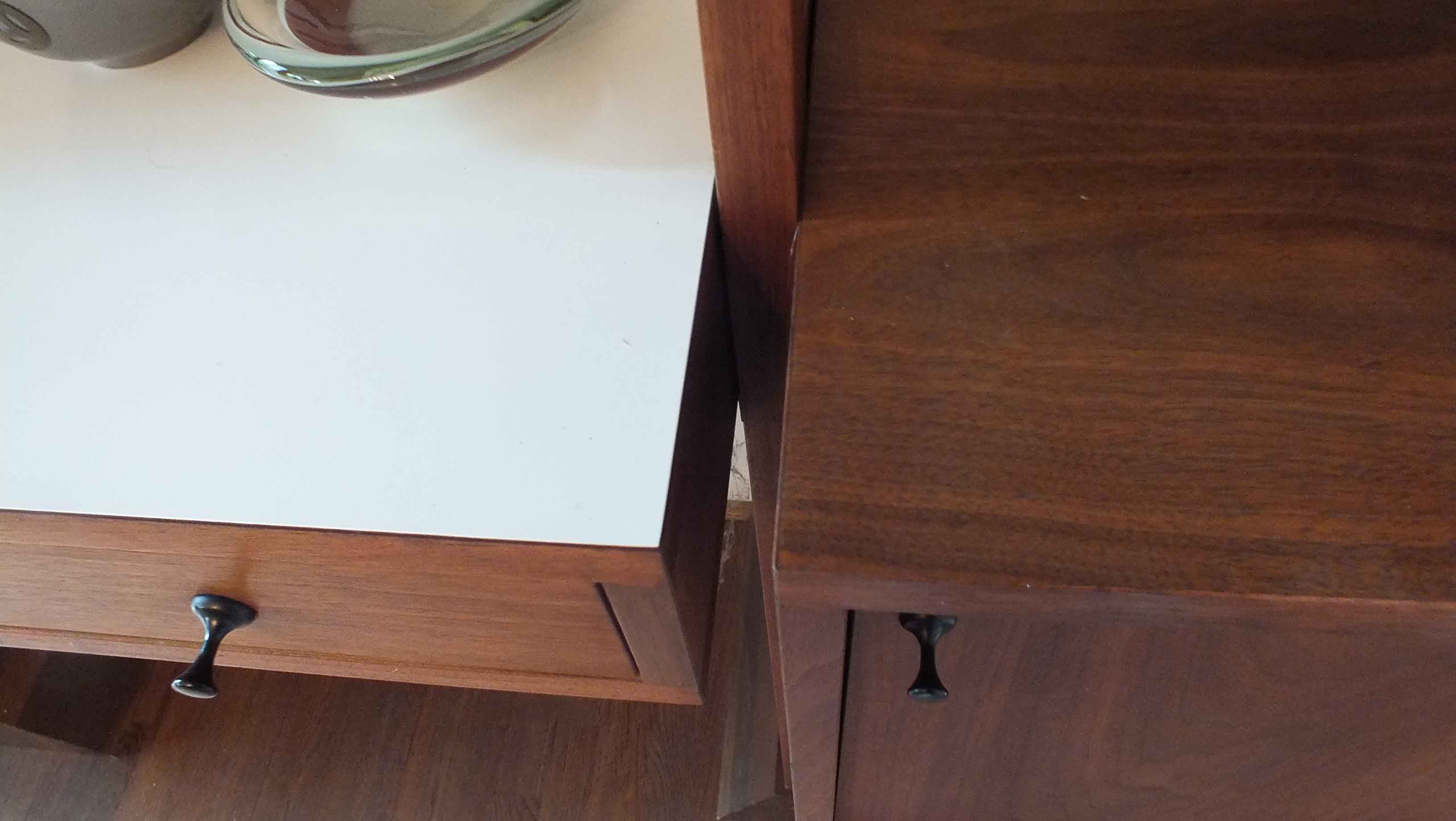 Mid Century Modern Teak Wall Shelving System