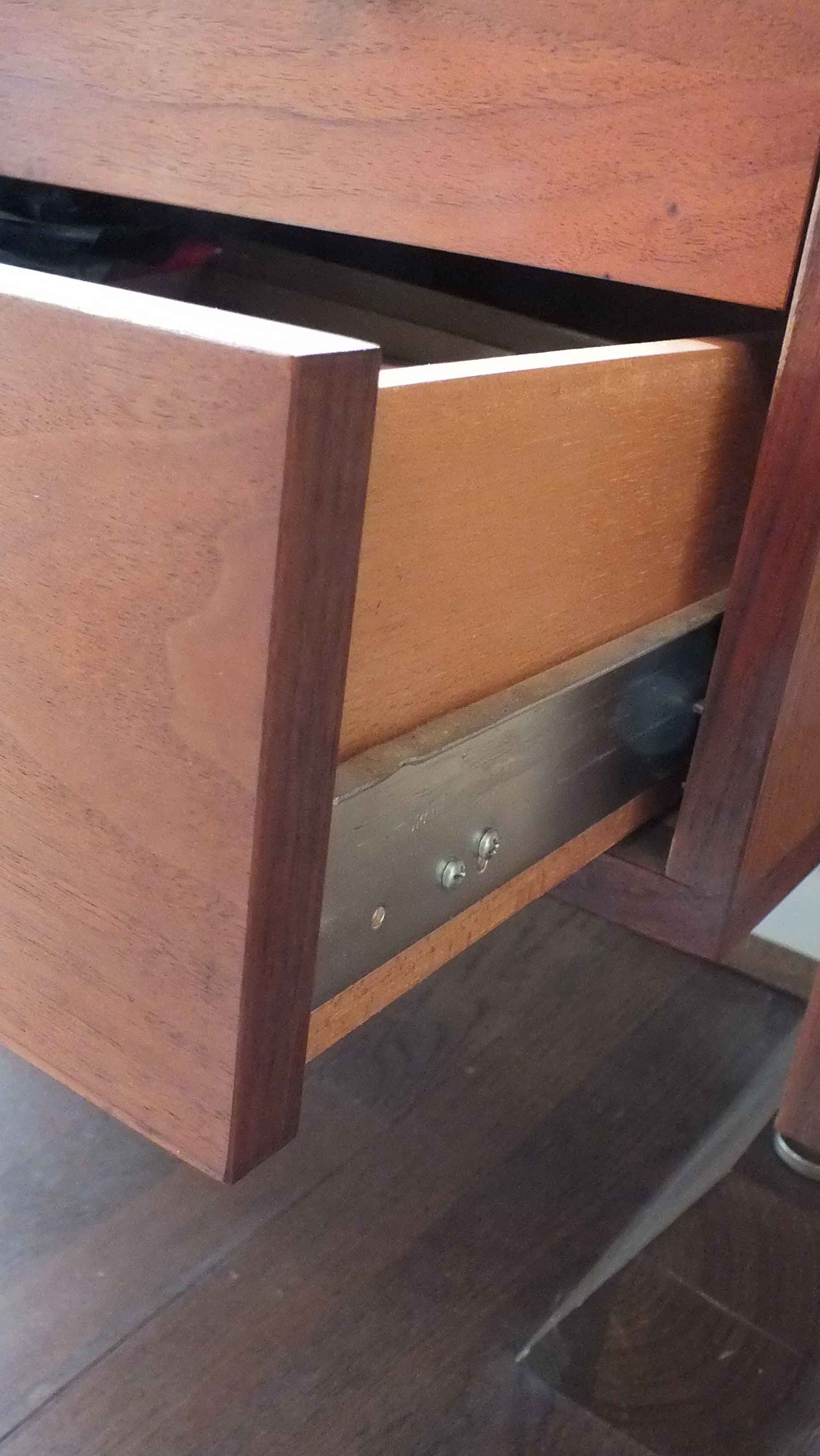 Mid Century Modern Teak Wall Shelving System