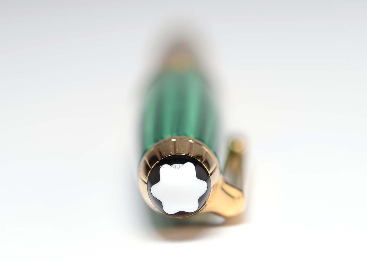 Montblanc Czar Nikolai Malachite Vermeil Le Grand Rollerball Pen