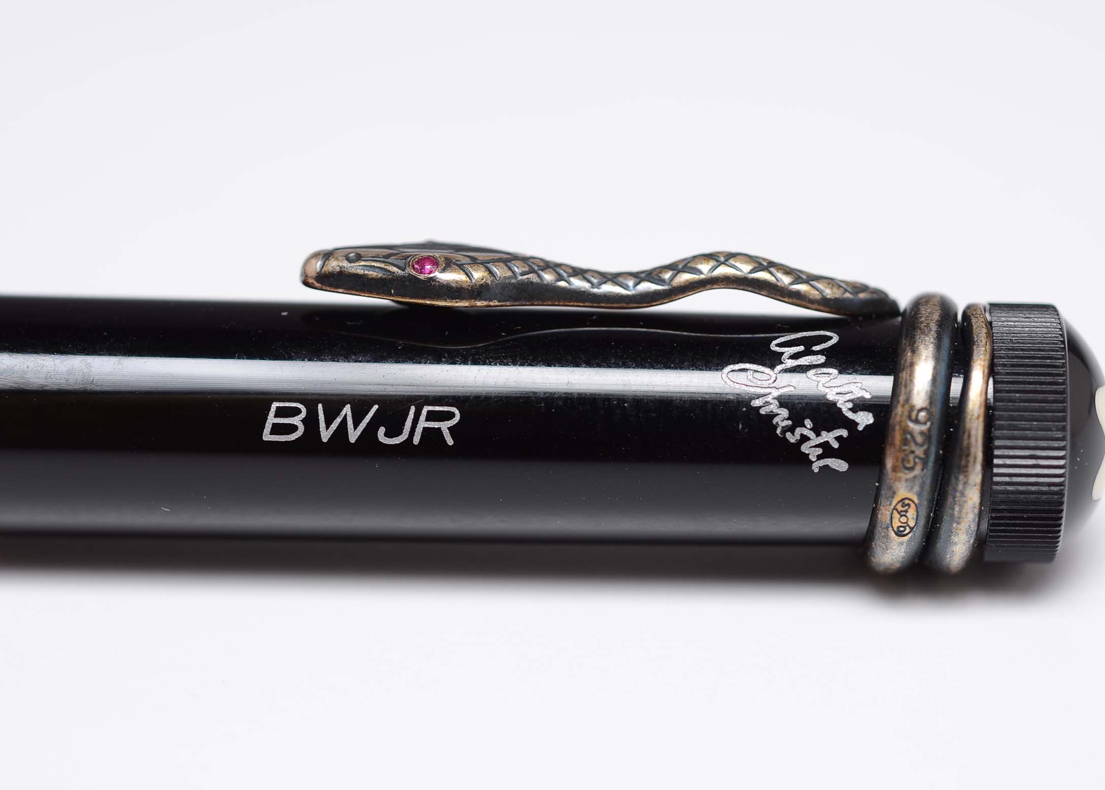 Limited Edition Montblanc Agatha Christie Ballpoint Pen