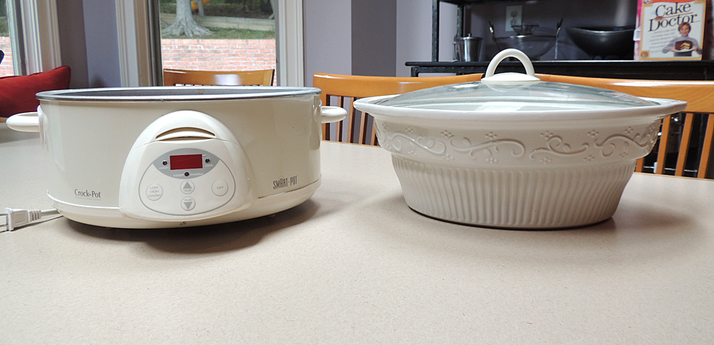Crock Pot Stoneware Slow Cooker