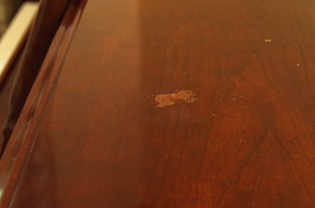 Wurlitzer Upright Piano in Cherry Cabinet