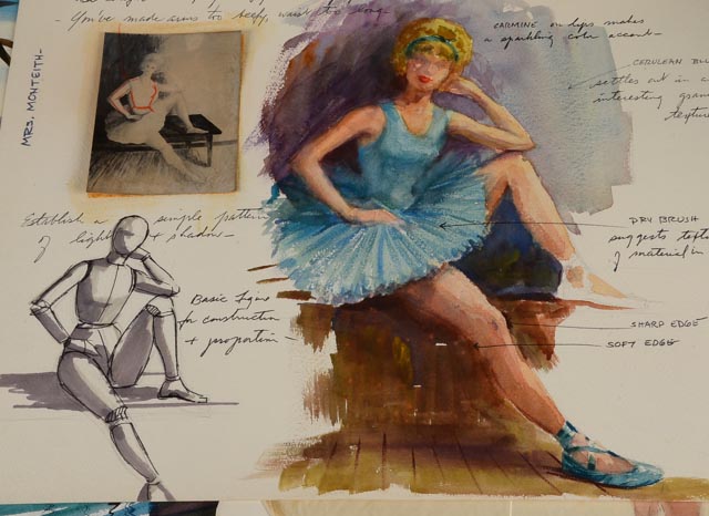 Famous Artist Painting Course Portfolio