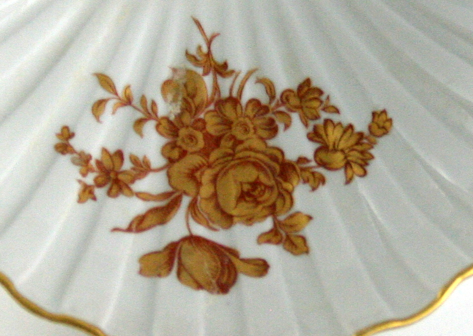 Limoges Shell Trinket Dish
