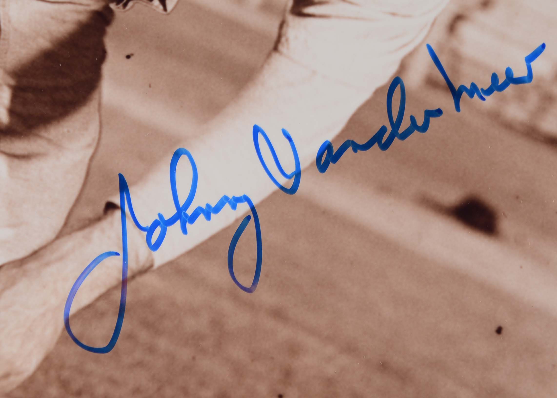 Johnny Vander Meer Signed Photo