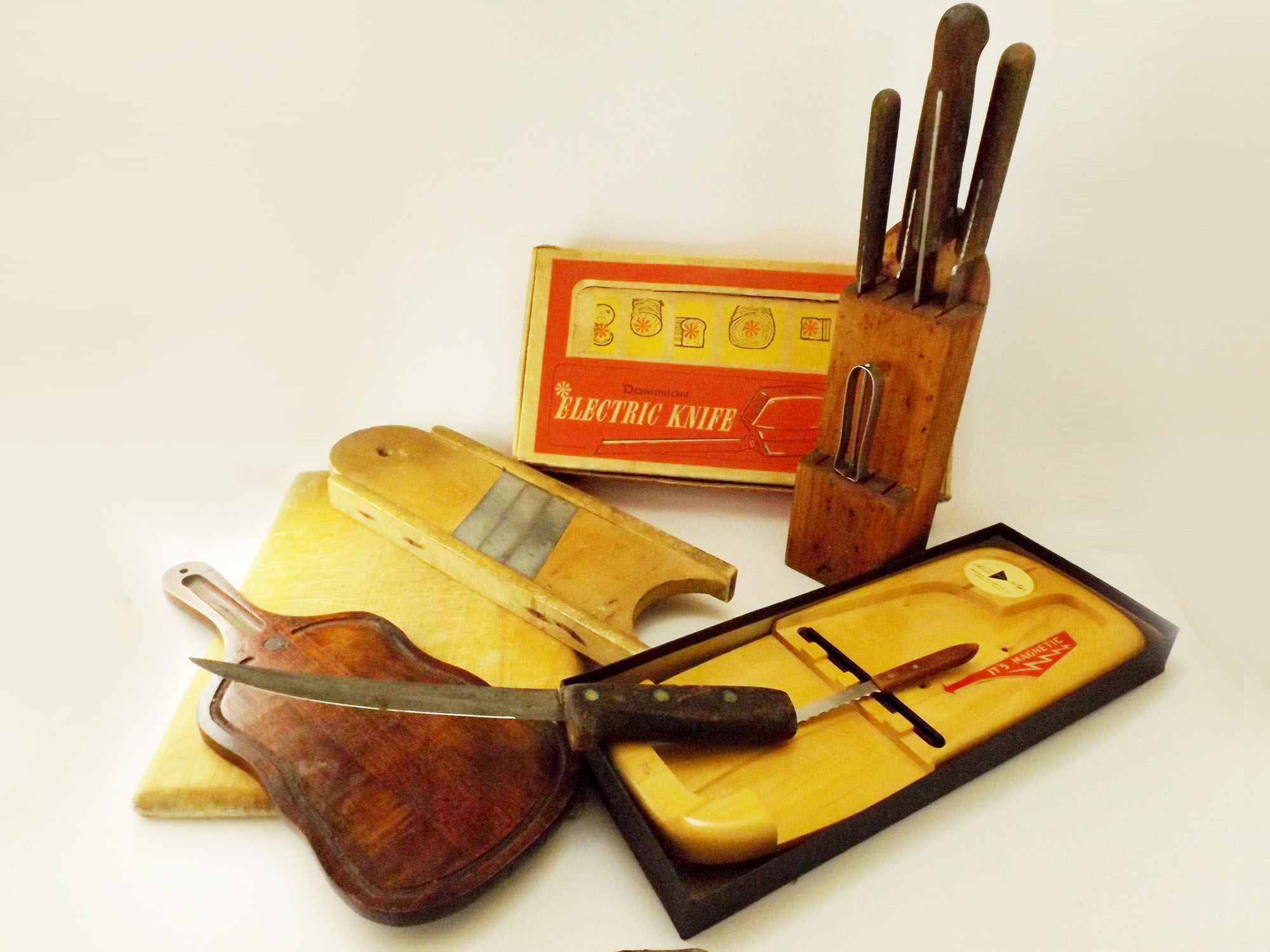 Kitchen Knives, Cutting Boards, Kraut Cutter