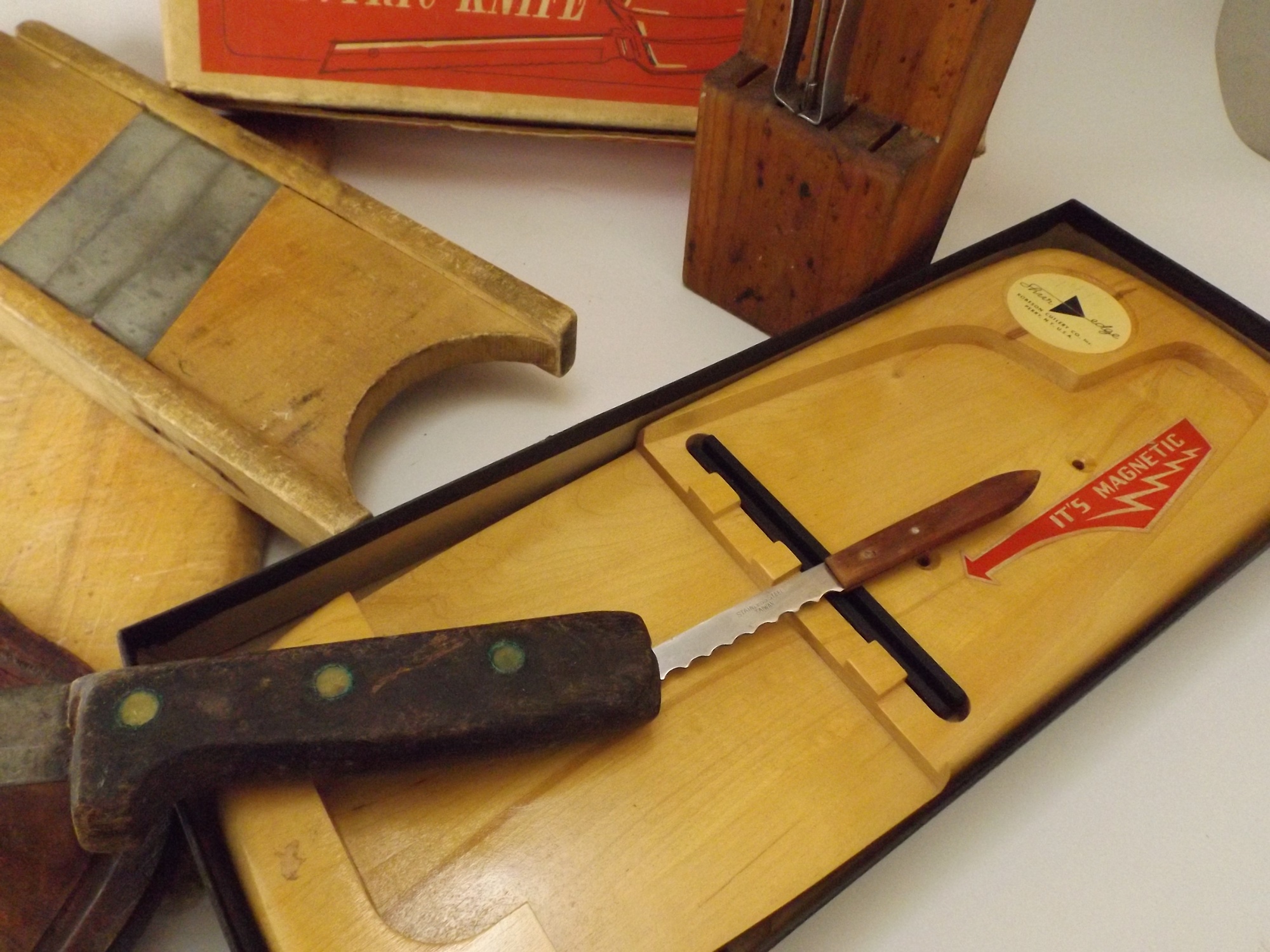 Kitchen Knives, Cutting Boards, Kraut Cutter