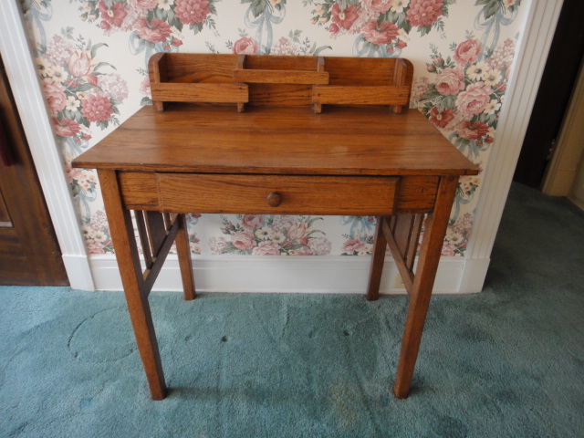 Vintage Mission Style Child's Desk 