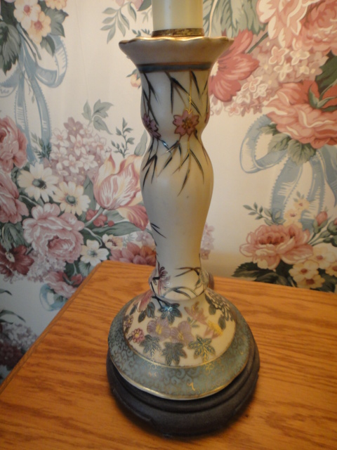 Vintage Candlestick Table Lamp