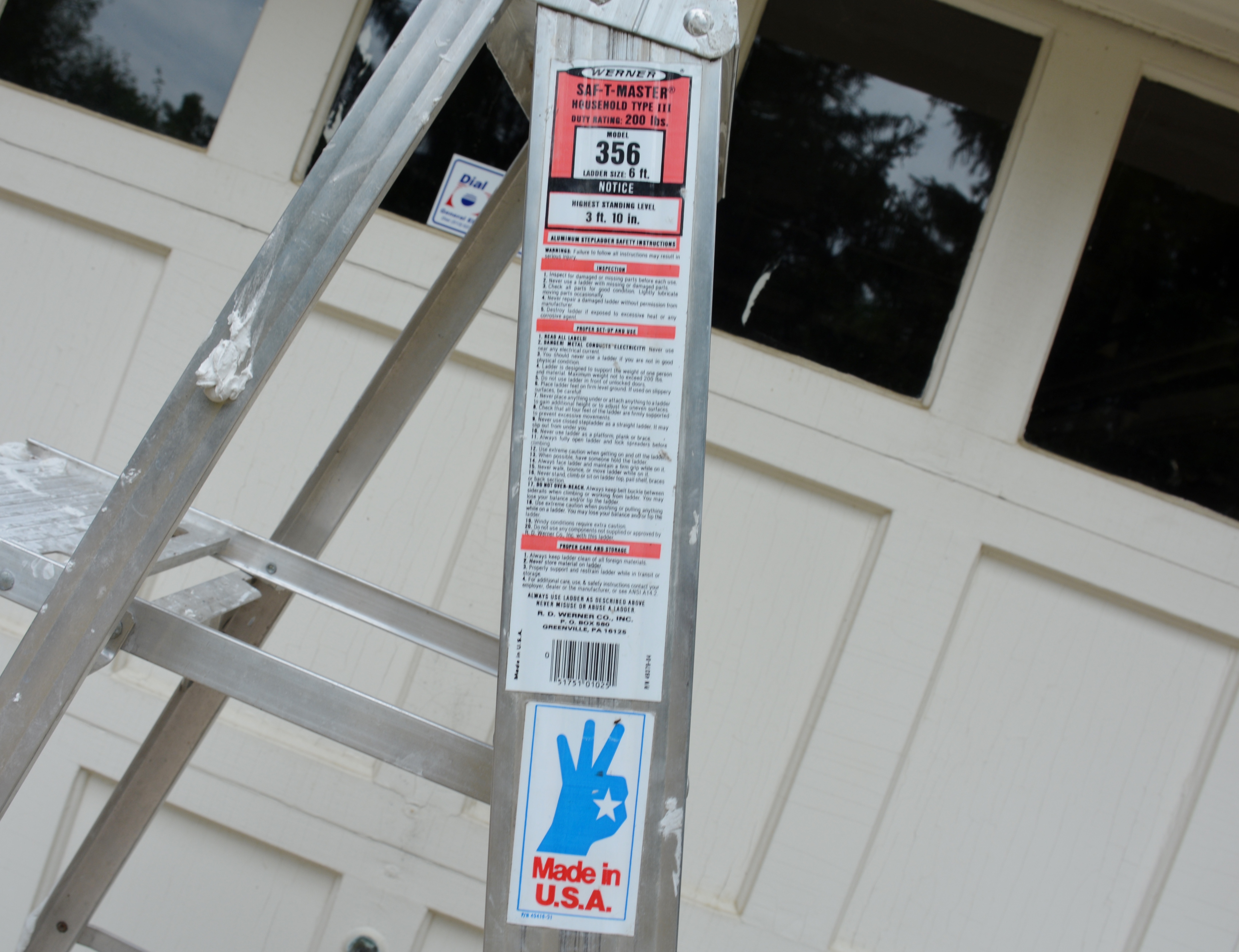 Werner Model #365 6' Ladder 