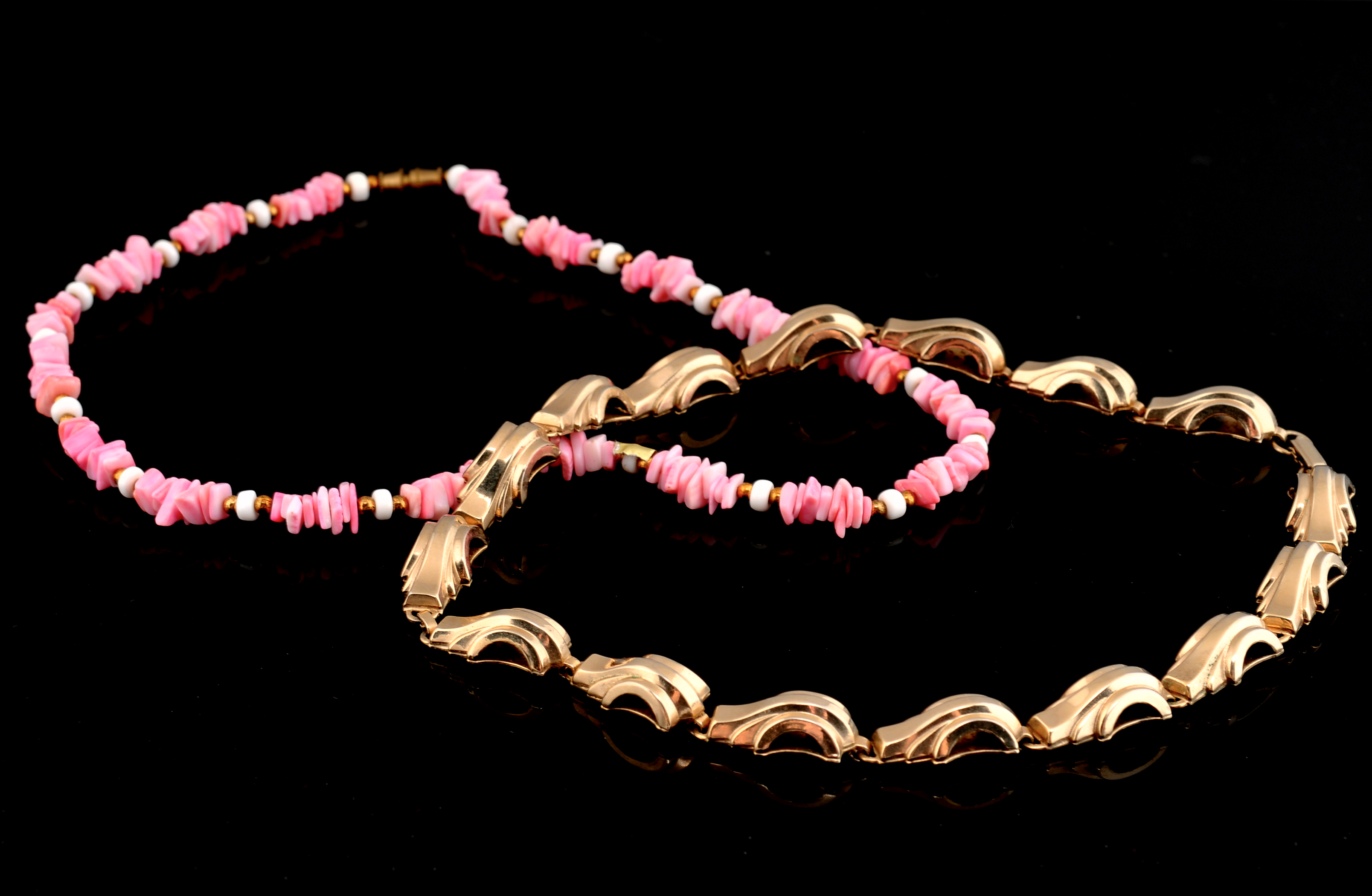 Collection of Seven Vintage Necklaces 