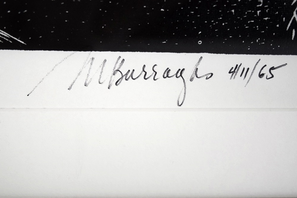 Margaret Burroughs Lithograph Titled "Mother of Mankind", 1965