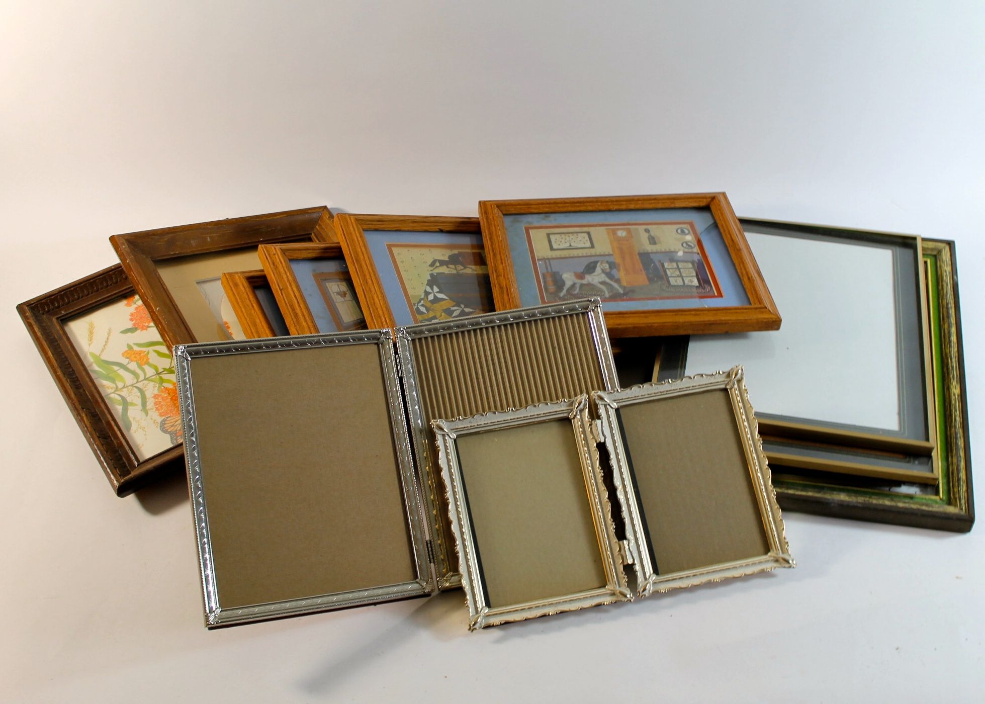 Lot of Twelve Plus Frames 
