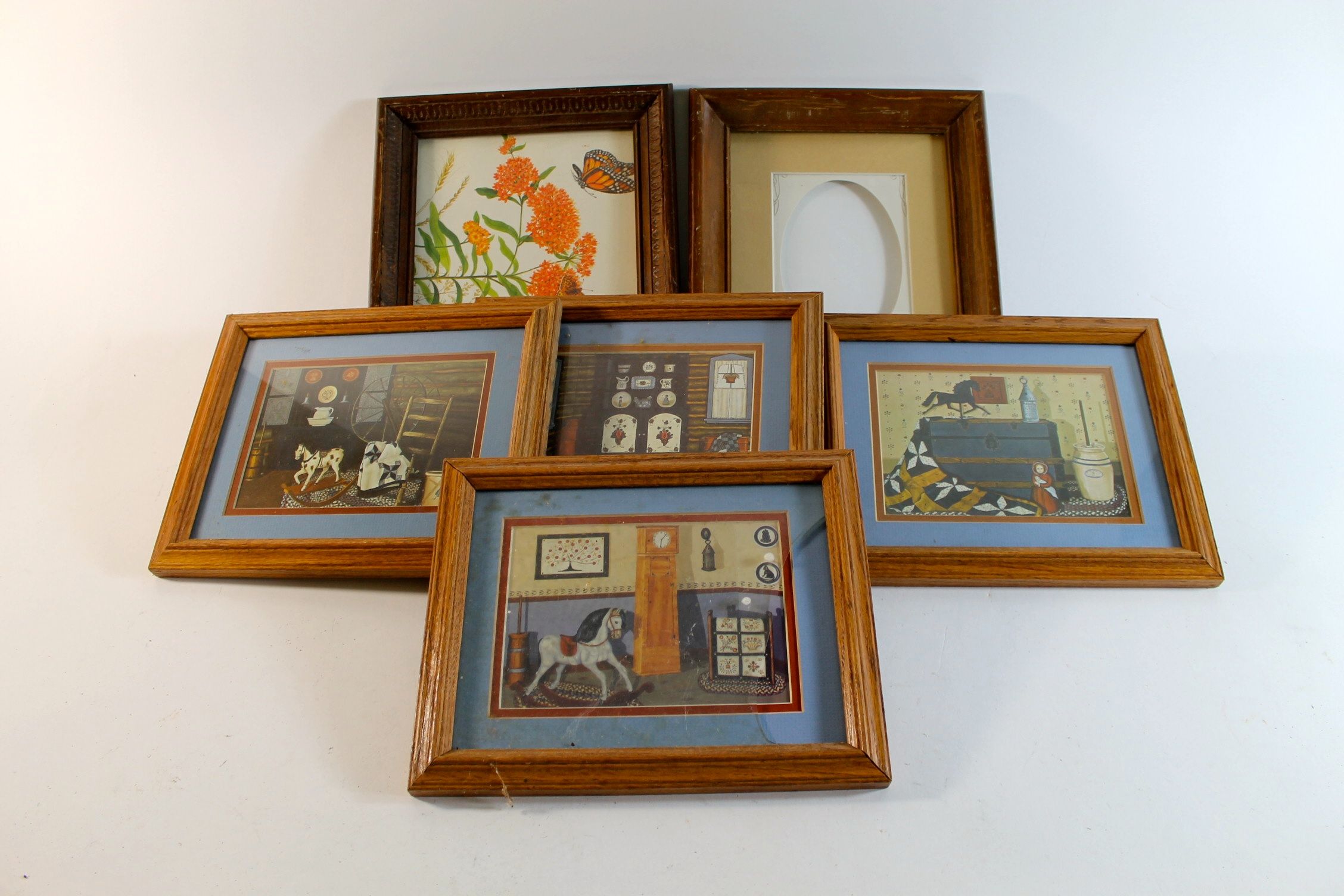 Lot of Twelve Plus Frames 
