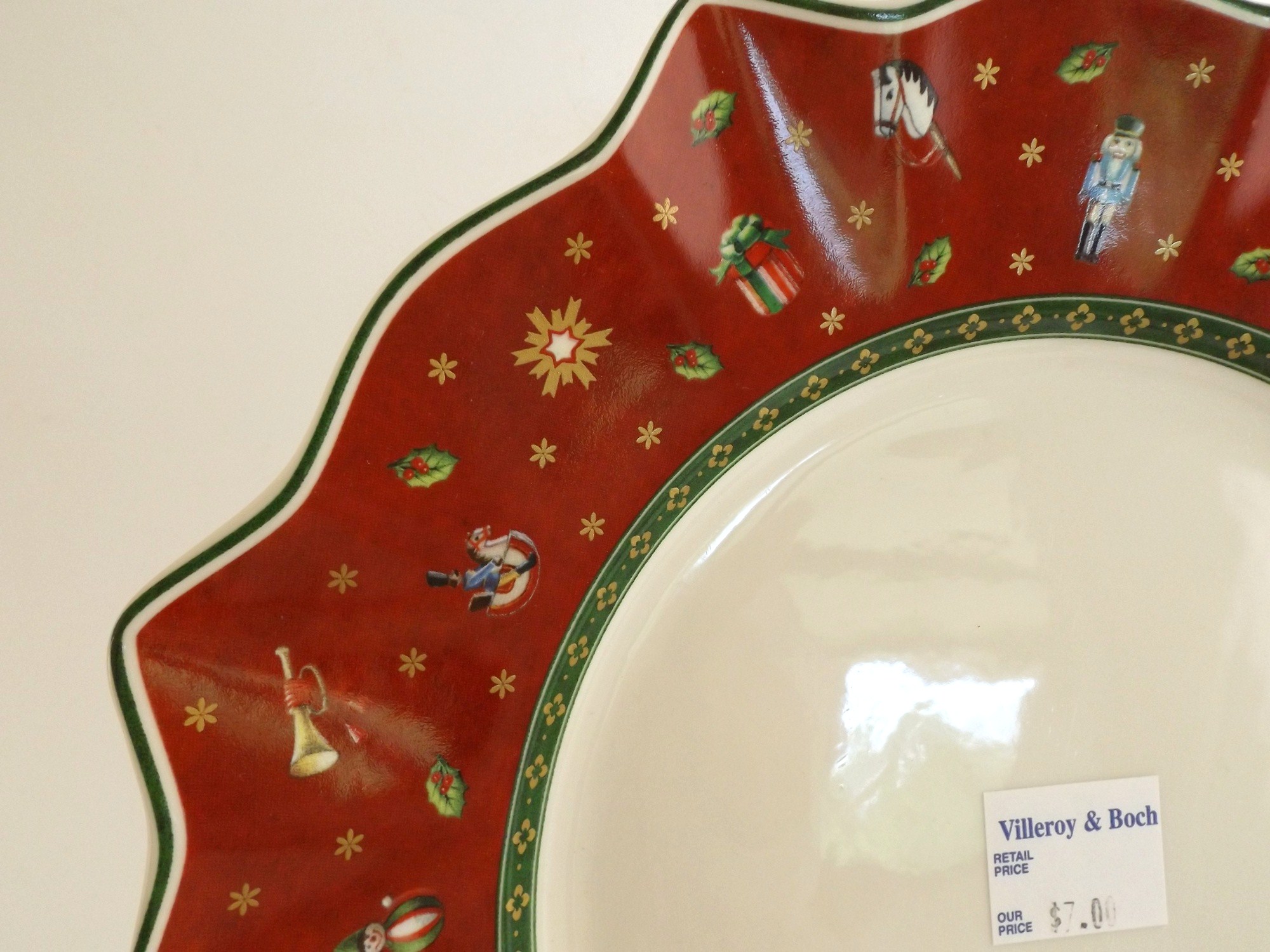 Porcelain Figurines and Villeroy & Boch Plate