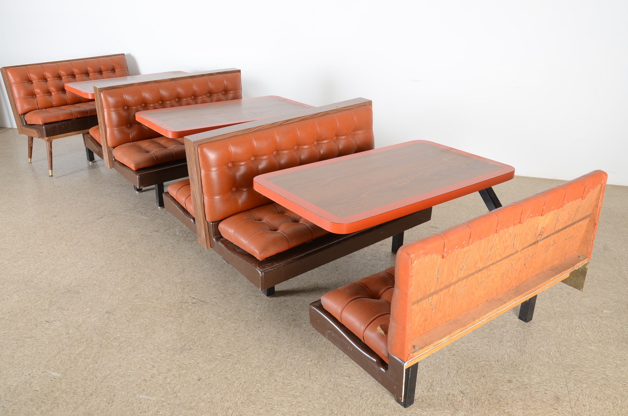 Vintage Restaurant Booths