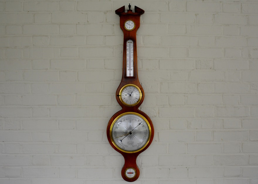 Wall Mounted Weather Station Clock