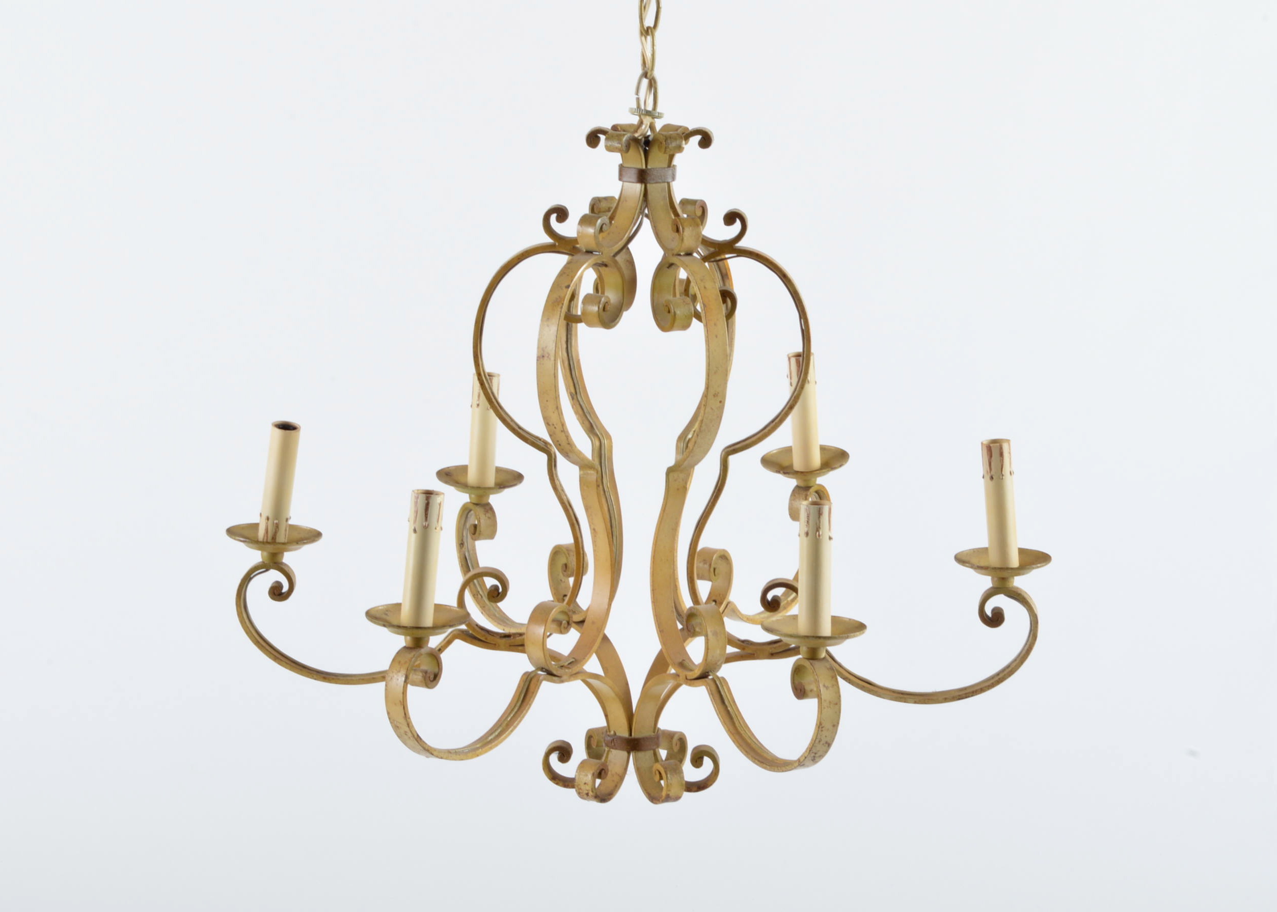 Vintage Metal Chandelier