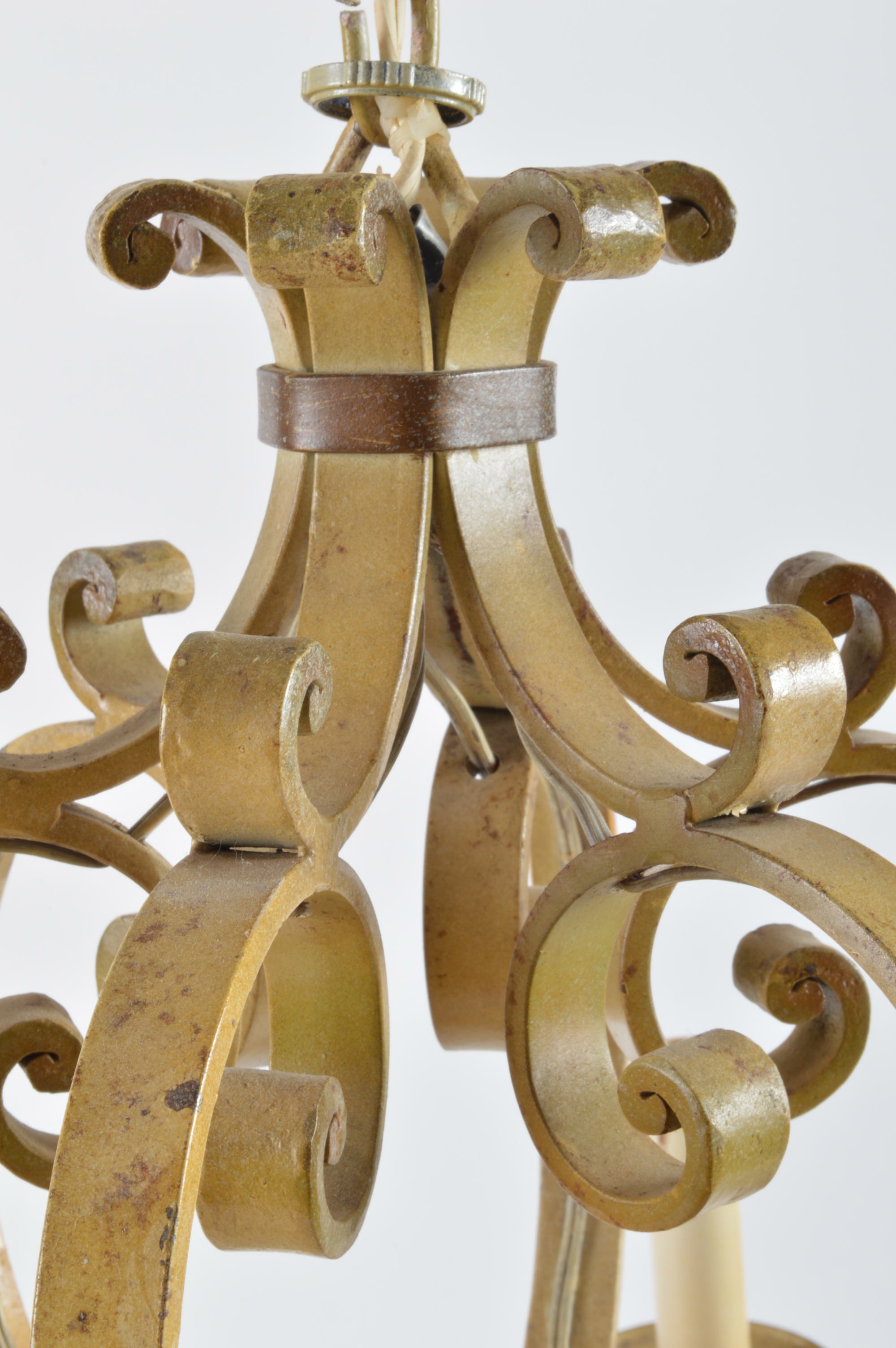 Vintage Metal Chandelier