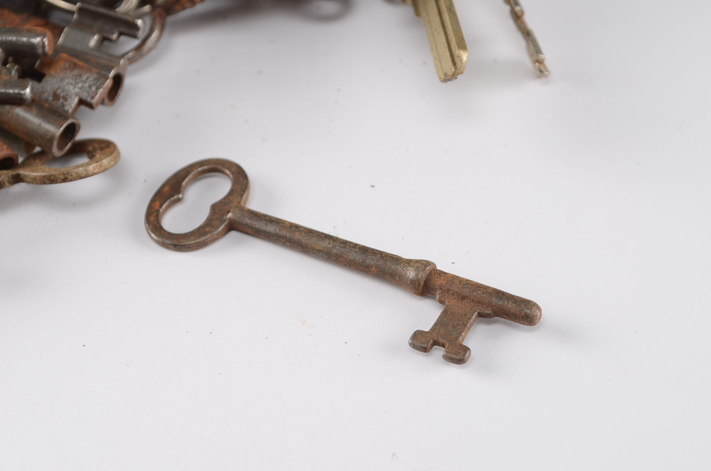 Collection of Vintage and Antique Skeleton Keys