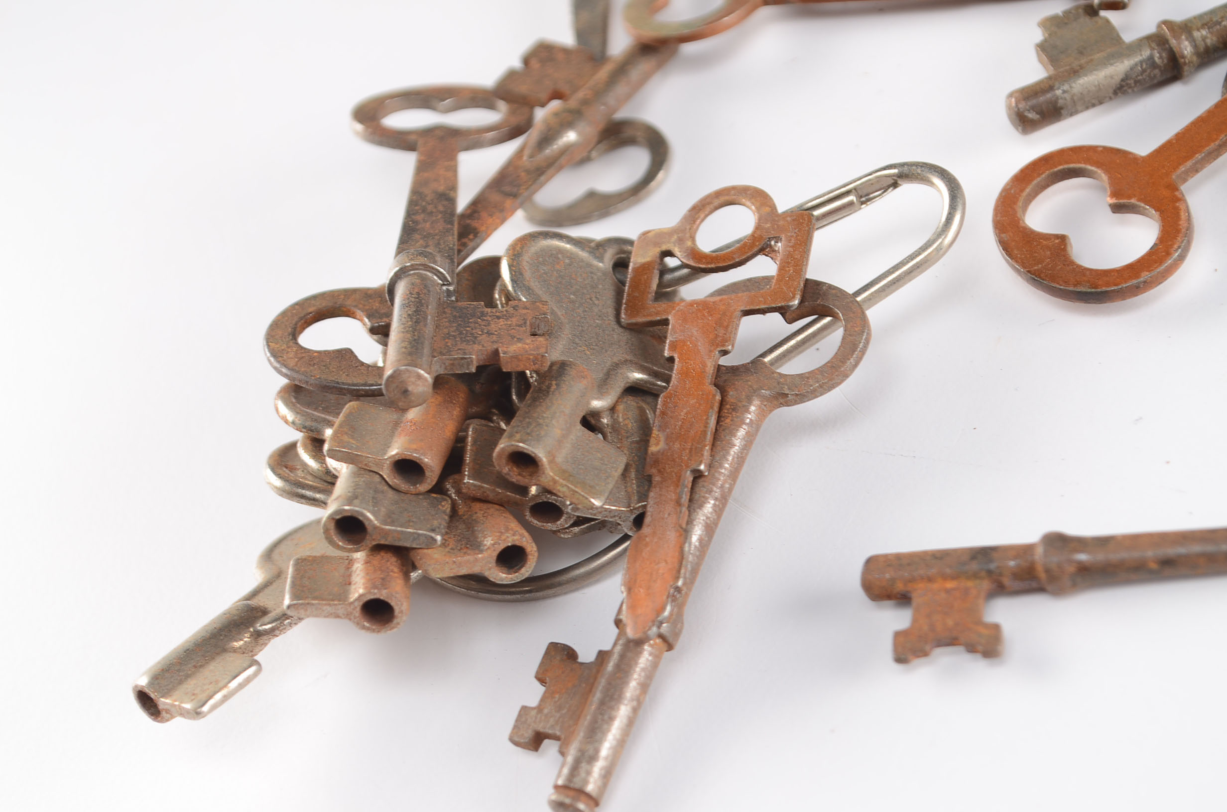 Collection of Vintage and Antique Skeleton Keys