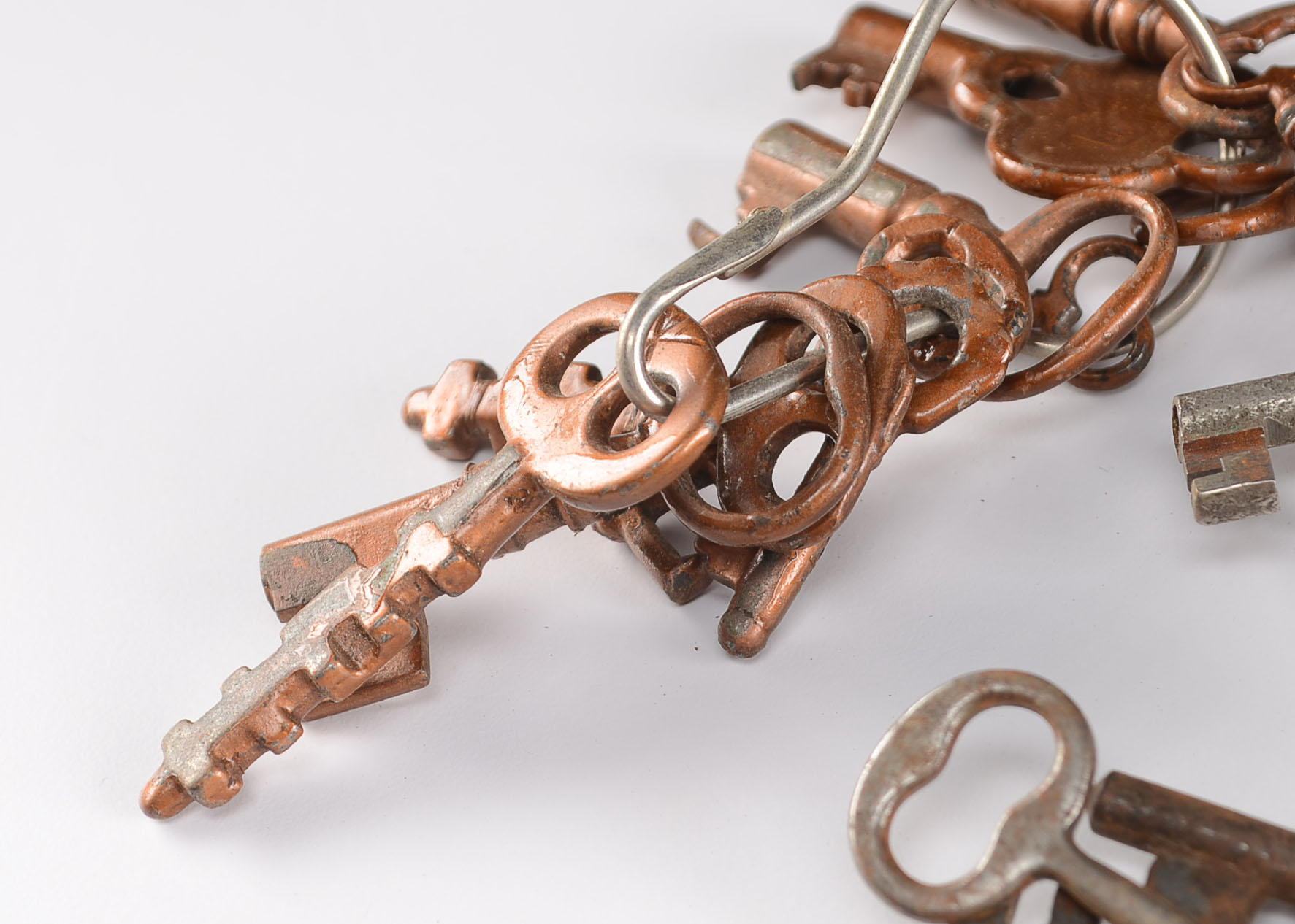 Collection of Vintage and Antique Skeleton Keys