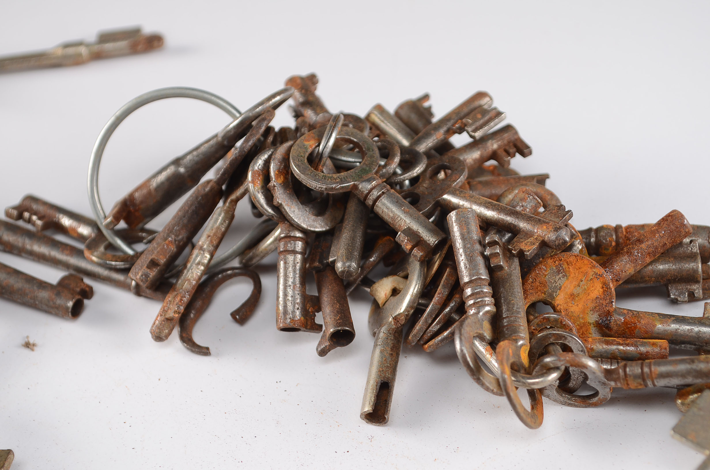 Collection of Vintage and Antique Skeleton Keys