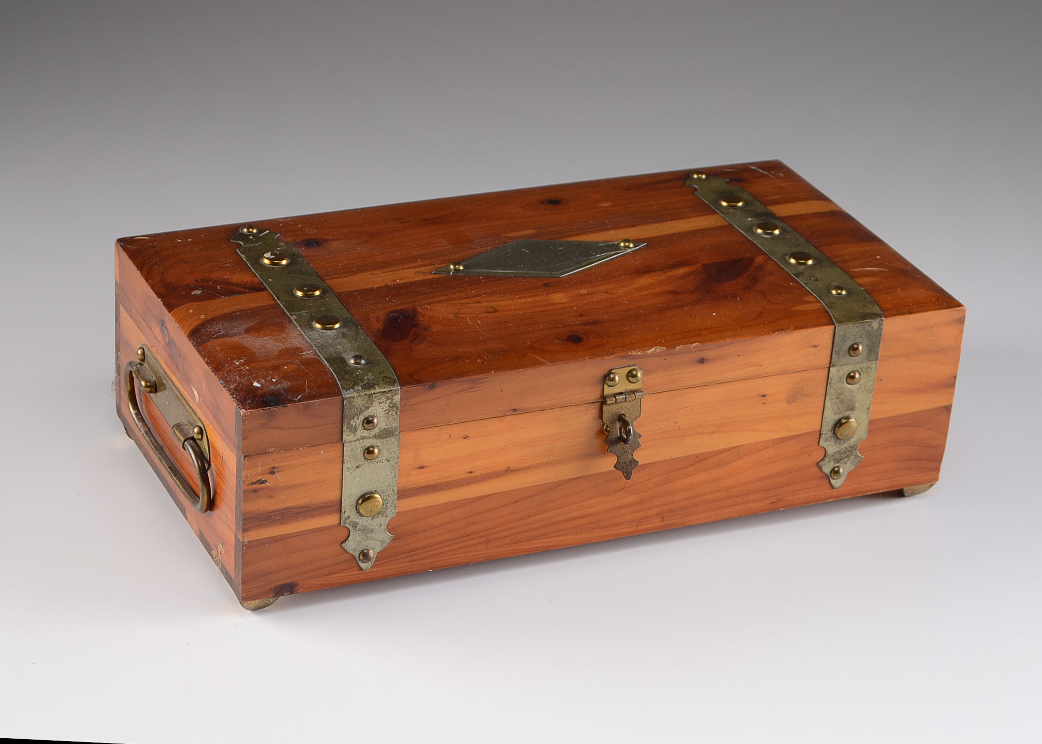 Pilliod Swanton Ohio Pine Jewelry Box