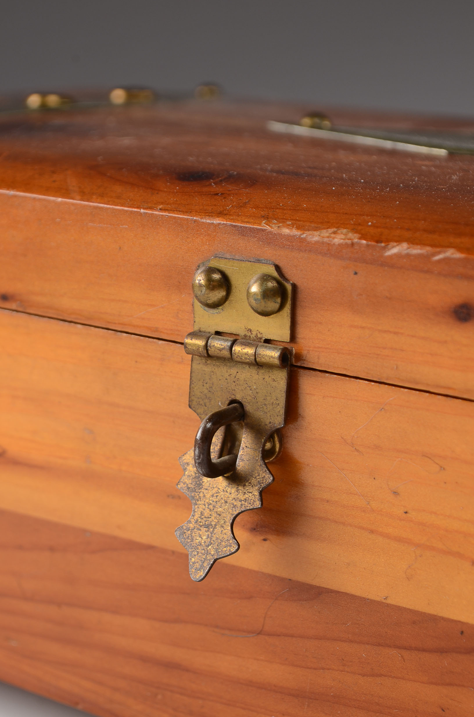 Pilliod Swanton Ohio Pine Jewelry Box