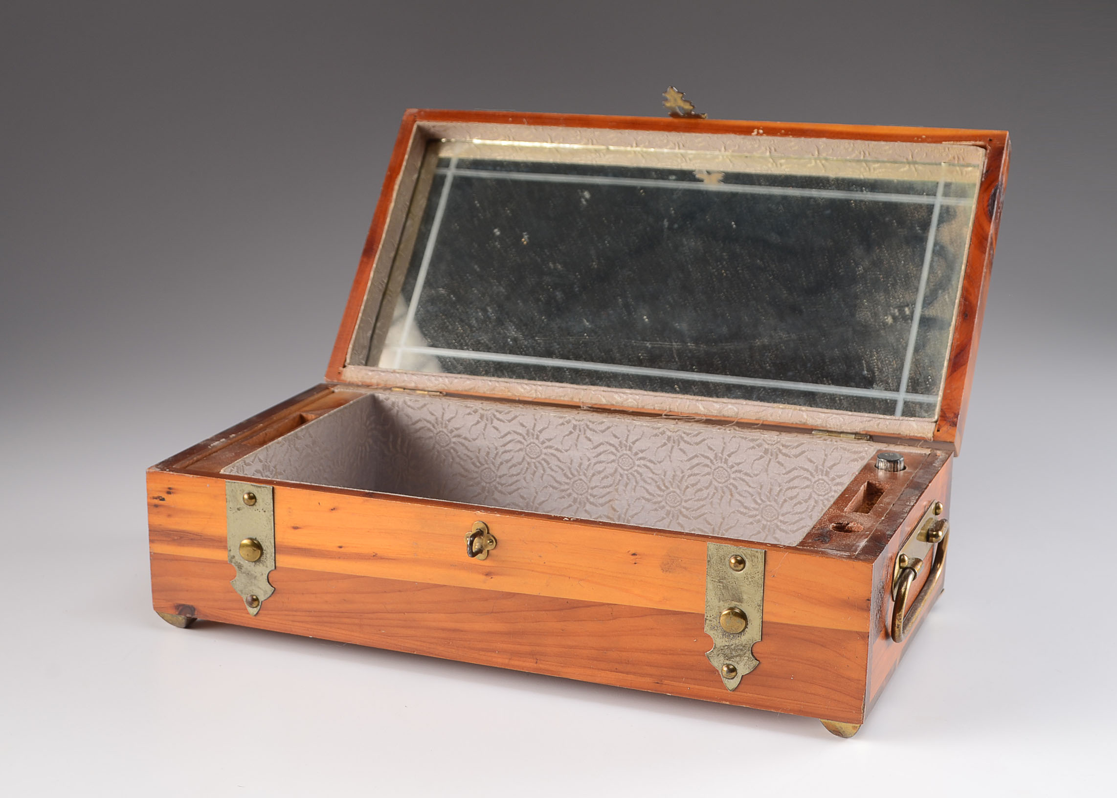 Pilliod Swanton Ohio Pine Jewelry Box