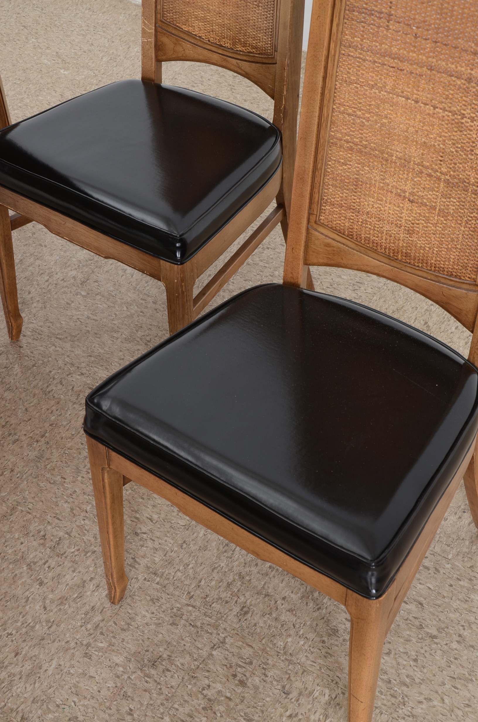 1970s Dining Room Table and Six Chairs
