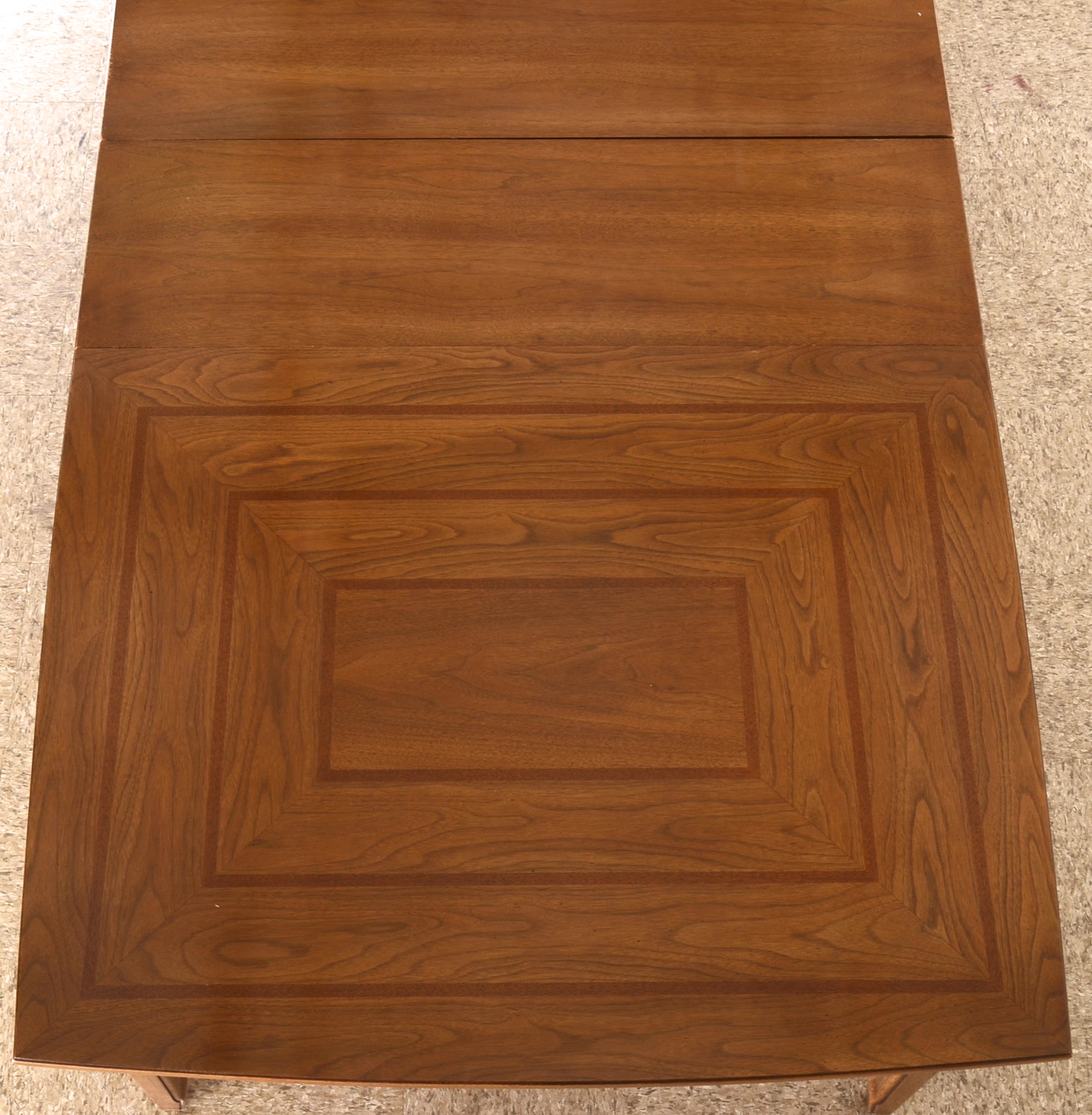 1970s Dining Room Table and Six Chairs