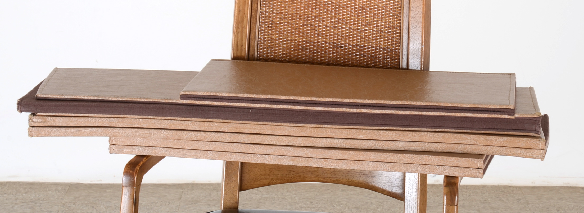 1970s Dining Room Table and Six Chairs