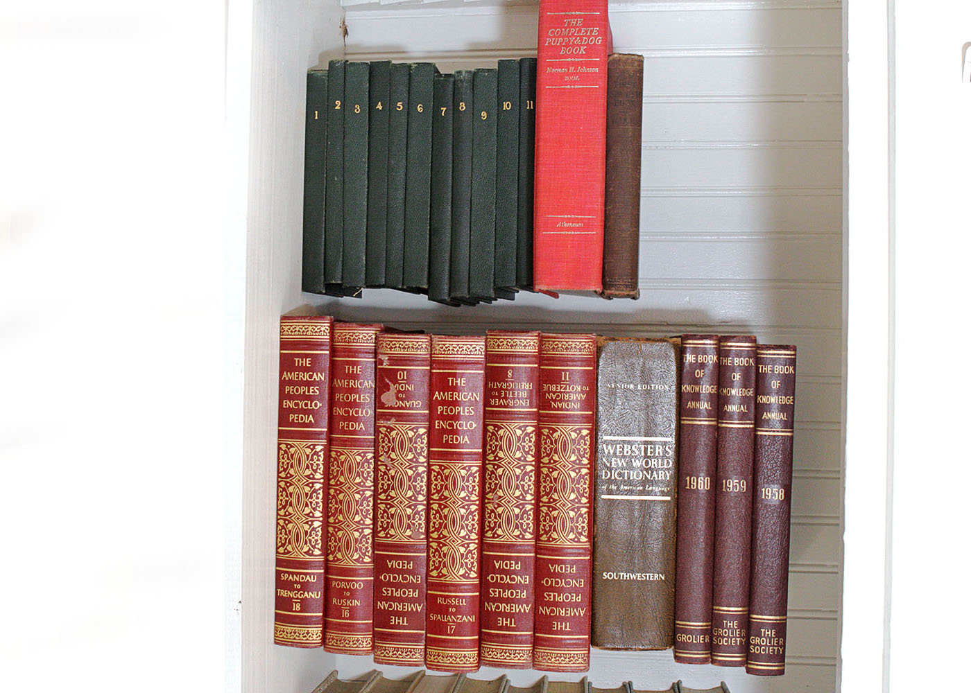 Vintage Hardcover Reference Books